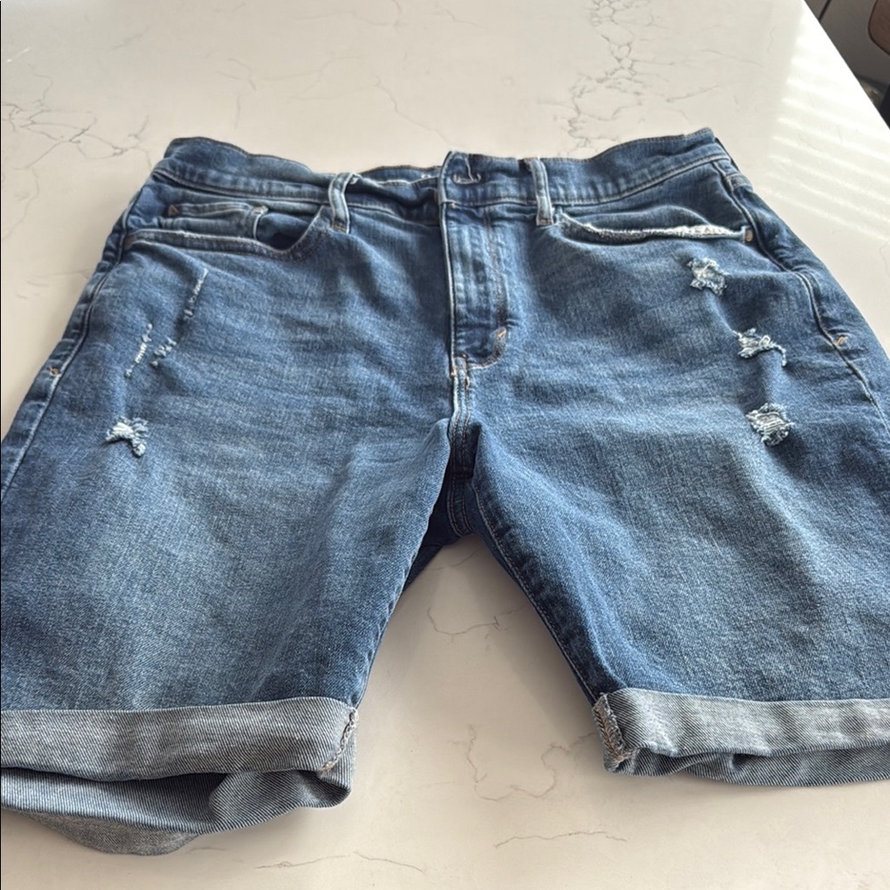 Women’s Blue Denim Shorts